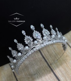 تصویر تاج عروس کد1006 Bridal Tiara Code 1006