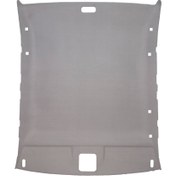 تصویر نمد سقف پژو پارس و ۴۰۵ خاکستری 