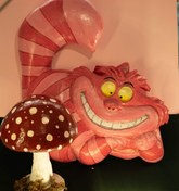 تصویر Cheshire Cat Figure - Mysterious and Charming 