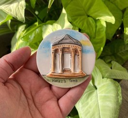 تصویر مگنت آرامگاه حافظ 