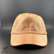 تصویر کلاه کپ چرم طبیعی 