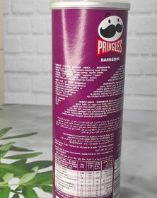 تصویر چیپس سیب زمینی پرینگلز طعم باربیکیو 165 گرمی باکس 19 عددی Pringles BBQ Potato Chips 165 gr