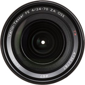 تصویر لنزسونی Sony Vario-Tessar T* FE 24-70mm f/4 ZA OSS - دست دوم 