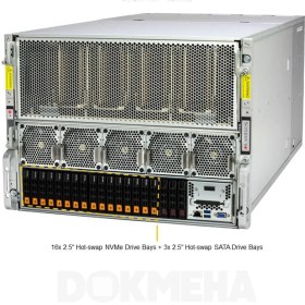 تصویر سرور گرافیکی سوپرمیکرو GPU SuperServer SYS-821GE-TNHR 