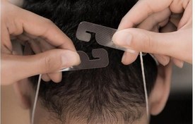 تصویر ایزی ماسک گیره نگهدارنده کش ماسک بسته بندی چهار عددی 