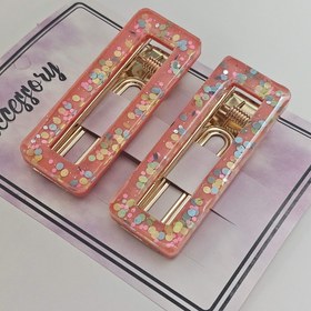 تصویر گل سر رزینی دست ساز کد 75 