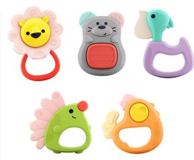 تصویر دندانگیر نوزادی طرح حیوانات هولا hola 