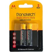 تصویر باتری دوتایی قلمی Panatech Super Heavy Duty R6P 1.5V AA Panatech Super Heavy Duty R6P 1.5V AA Battery 2 Of Pack