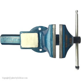 تصویر گیره رومیزی ایران صنعت مدل IS-140 سایز ۱۴۰ با فک فولادی 