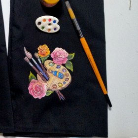 تصویر مقنعه نقاشی شده 