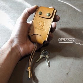 تصویر جاکلیدی کیفی چرم کد ۰۲۴۸ 