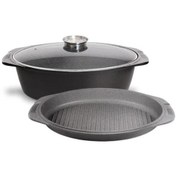 تصویر تابه مرغ و ماهی MGS ام جی اس سایز 38 