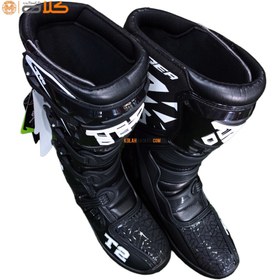 تصویر بوت کراسی تایگر | T2 | BLK Crossy boots TIGER T2 - BLK