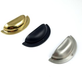 تصویر دستگیره کابینت بهریزان مدل 318-7-128 سایز 128 میلی متر زیتونی Cabinet Handle