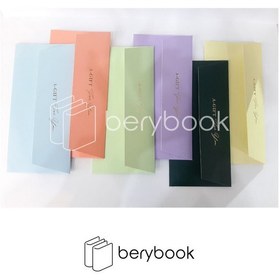 تصویر پاکت پول / مقوایی / رنگی / طلاکوب 