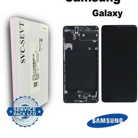 تصویر تاچ و ال سی دی گوشی سامسونگ با فریم LCD SAMSUNG A71 (a715) WITH FRAME TOUCH LCD SAMSUNG A71 (a715) WITH FRAME