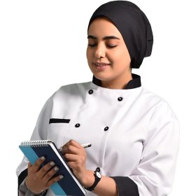 تصویر کلاه آشپزی مدل ویکتوریا 