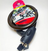 تصویر قفل کابلی ( تسمه ای ) موتور سیکلت تایگر | TIGER 