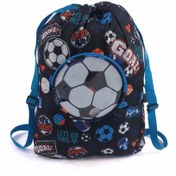 تصویر ساک / کوله پشتی استخری وست طرح فوتبالی Vest