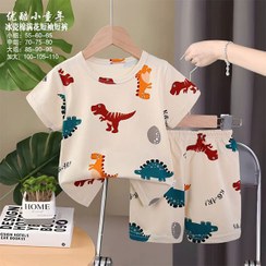 تصویر تیشرت شورت پسرانه کد 21854 