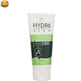 تصویر کرم اگزما و ضد خارش Pseudo CBD هیدرودرم حجم 50 میلی لیتر Hydroderm CBD Intensive Relieving Moisturizing Cream