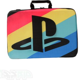 تصویر کیف حمل ps5 طرح لوگو پلی استیشن PlayStation 5 Case PlayStation Logo Design