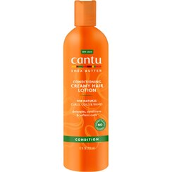 تصویر لوسیون کرمی آبرسان و نرم کننده مو کنتو Cantu - مناسب موهای فر | حجم 355 میلی‌لیتر Cantu Conditioning Creamy Hair Lotion 355ml