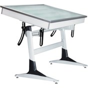 تصویر میز نور مهندسی شیدکو با پایه قایقی 