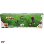 تصویر دروازه بازی فوتبال مدل Soccer Goal Set 