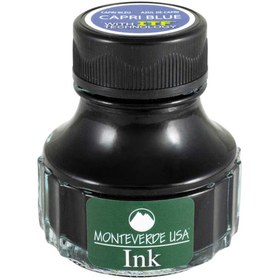 تصویر جوهر خودنویس مونته ورده Monteverde Capri Blue 90 ml 