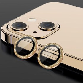 تصویر محافظ لنز شاین دار طلایی - Iphone 11 ا Shiny Golden Lens Protector Shiny Golden Lens Protector