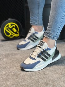 تصویر کفش کتونی اسپرت آدیداس (Adidas) برند AL مردانه و پسرانه رنگ سفید آبی - 4 Adidas AL