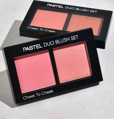 تصویر پلت رژگونه دوتایی پاستل Pastel Cheek To Cheek 