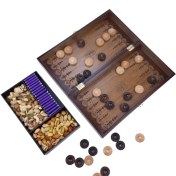 تصویر پک تخته نرد و آجیل کوچک کد PY5542 