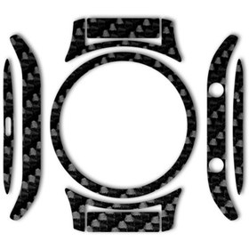 تصویر بسته 2 عددی برچسب ماهوت مدل Shine Carbon-fiber مناسب برای ساعت هوشمند Samsung Gear S3 Classic 