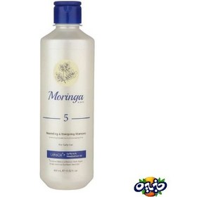 تصویر شامپو مغذی و انرژی‌ بخش مورینگا مناسب موی رنگ شده و دکلره NO. 4 Moringa Emo NO. 4 Nourishing & Energizing Shampoo For Colored And Bleached Hair 200ml