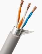 تصویر کابل تلفن دو زوجی سیمیا مسی ۰.۶ متری 