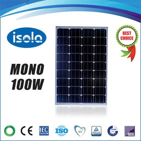 تصویر پنل خورشیدی 100 وات مونو کریستال ایزولا osda isola ا solar panel 100 watt monocristall Osda Isola solar panel 100 watt monocristall Osda Isola