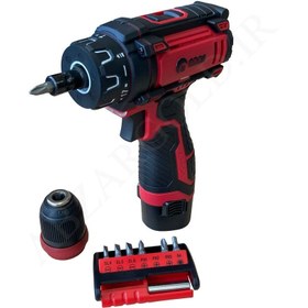 تصویر دریل شارژی AD-12AUN ادون ( 12 ولت 2 کاره) cordless driver drill AD-12AUN edon