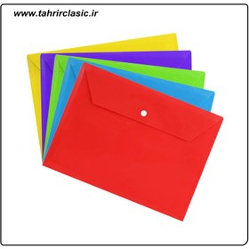 تصویر پوشه دکمه دار A4 لانتو 