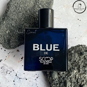 تصویر ادکلن جیبی (مینیاتوری) مردانه اسکوپ مدل بلو شنل (Blue) حجم ۲۵ میل Scoop man's pocket perfume,Blue model 25 ml