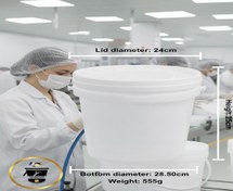 تصویر سطل زباله ۱۰ کیلویی بسته ۱۰ عددی 