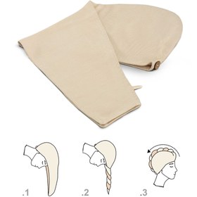 تصویر حوله مو مزینان 