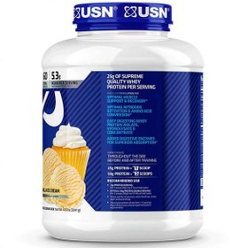 تصویر وی بلولب یو اس ان 100 درصد 2 کیلوگرم USN BlueLab 100 Percent Whey Protein Powder 2kg