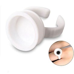 تصویر تشتک انگشتی رنگ تاتو و اکستنشن مژه بسته 20 عددی 