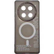 تصویر گارد نیو اسکین مگسیف شفاف رنگی مدل آنر X9C - مشکی NEW SKIN MAGSAFE HONOR X9C