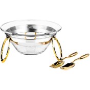 تصویر سوفله سوپ خوری راکلند طلایی مدل لنین کد sofrock-lenin06 