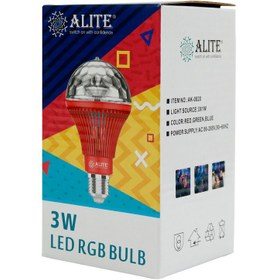 تصویر لامپ رقص نور Alite LED RGB Blub 3W E27 ا Alite LED RGB Blub 3W E27 Alite LED RGB Blub 3W E27