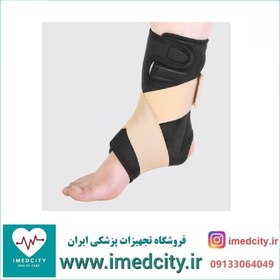 تصویر قوزک بند نئوپرن آتل دار طب و صنعت مدل 11100 Neoprene Ankle Splint