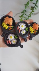 تصویر مگنت دستساز خمیری تابه 